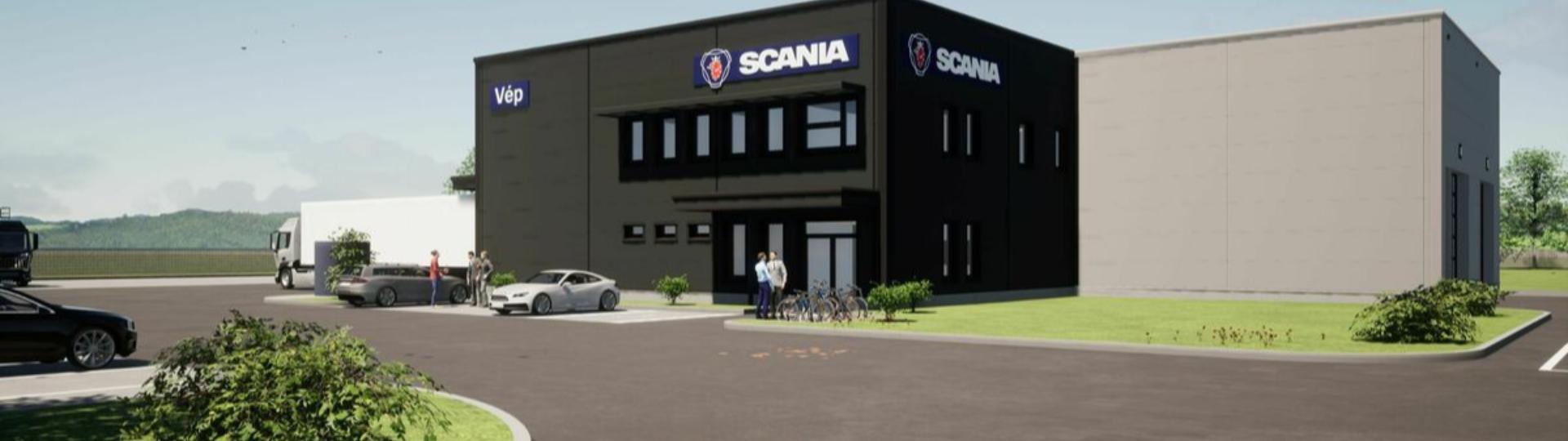 A Scania megveti lbt Vpen!