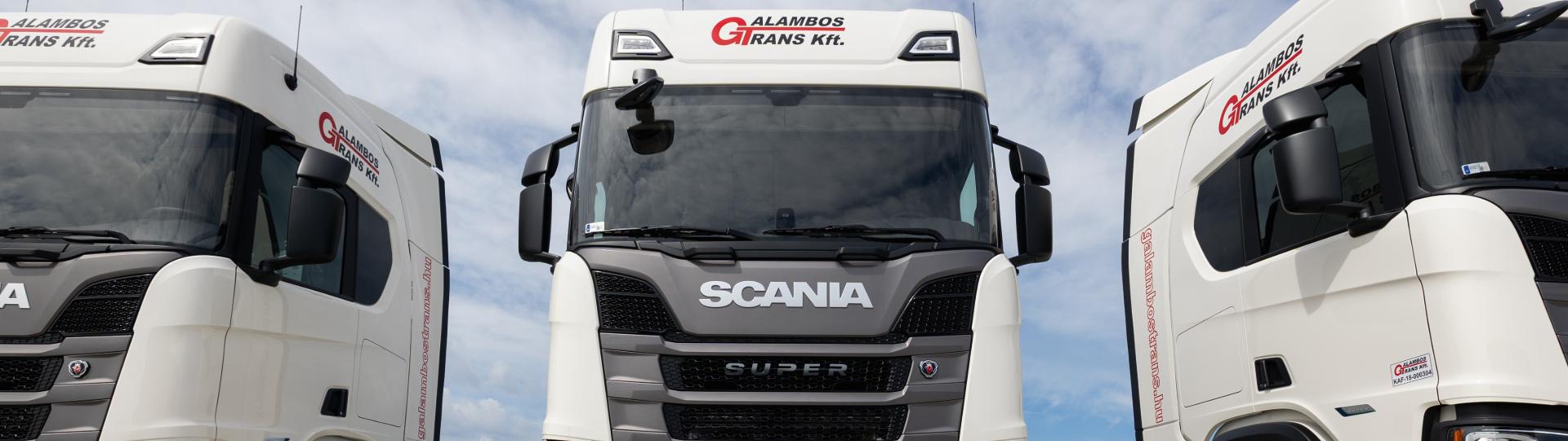 Bvl a Galambos Trans Kft. flottja